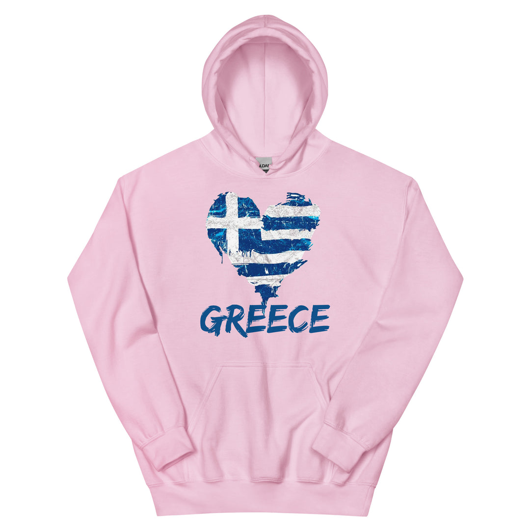 Greek Heart Unisex Hoodie