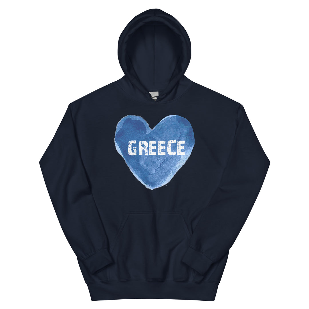 Greece Heart Unisex Hoodie