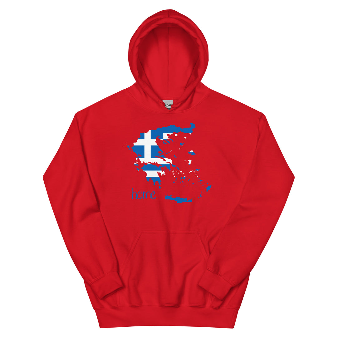 Greece Map Unisex Hoodie