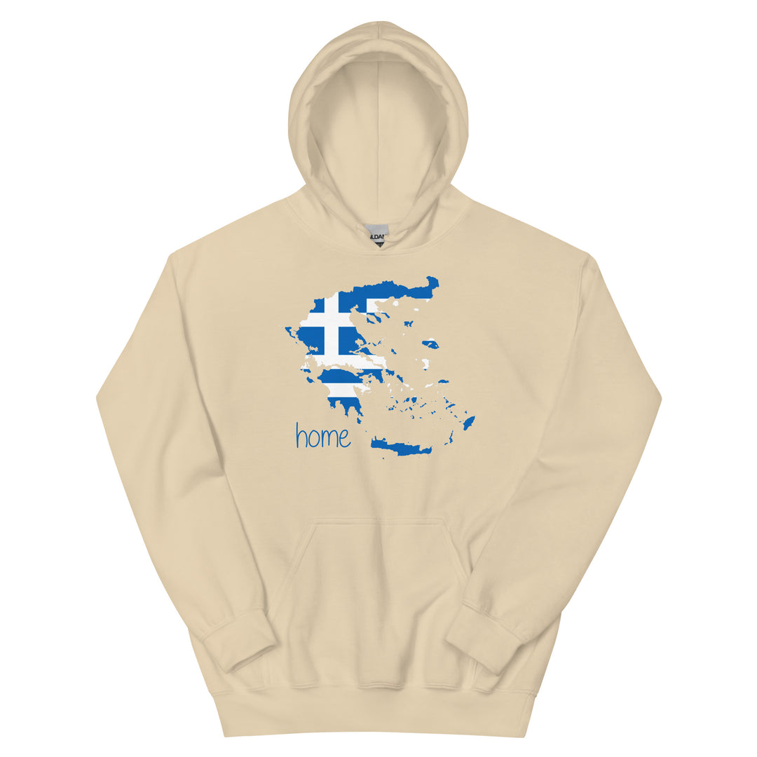 Greece Map Unisex Hoodie