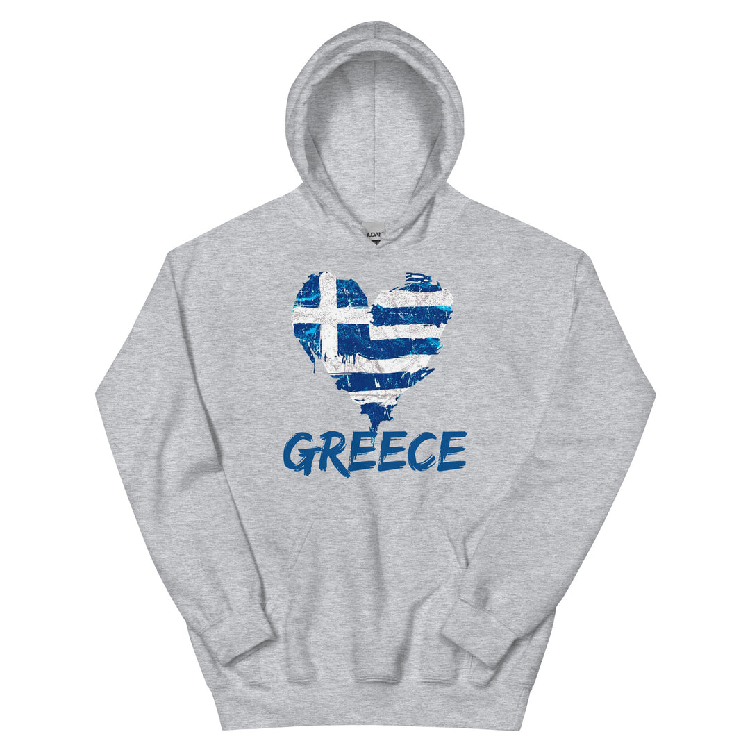 Greek Heart Unisex Hoodie