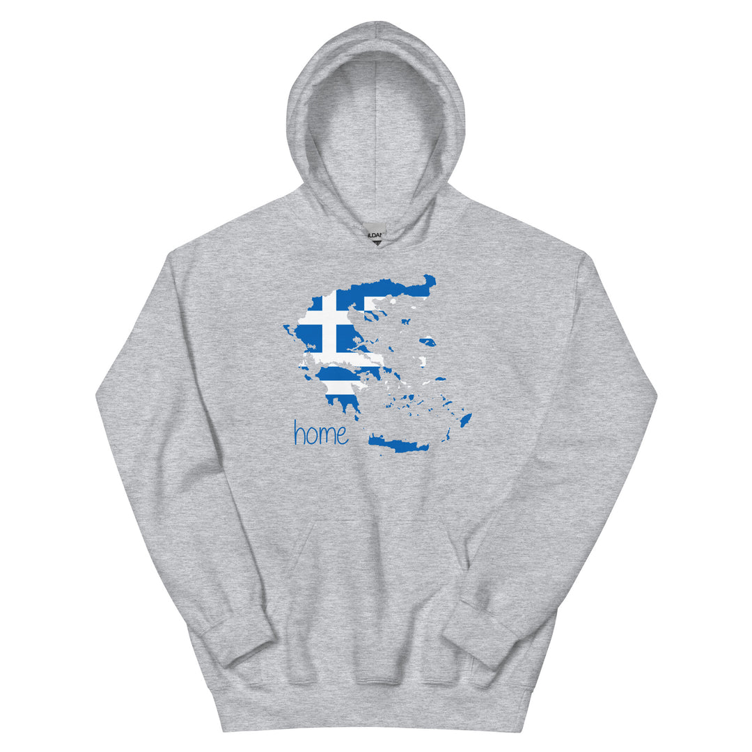 Greece Map Unisex Hoodie