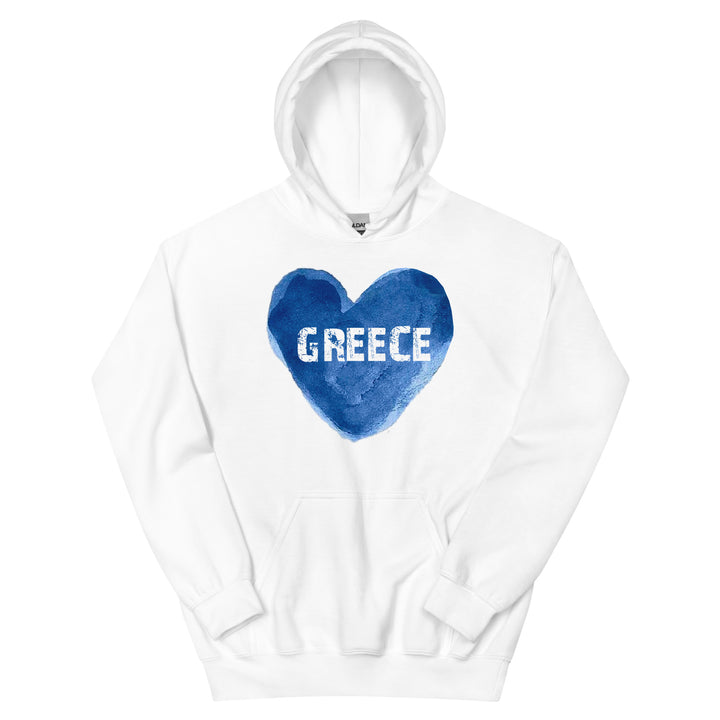 Greece Heart Unisex Hoodie