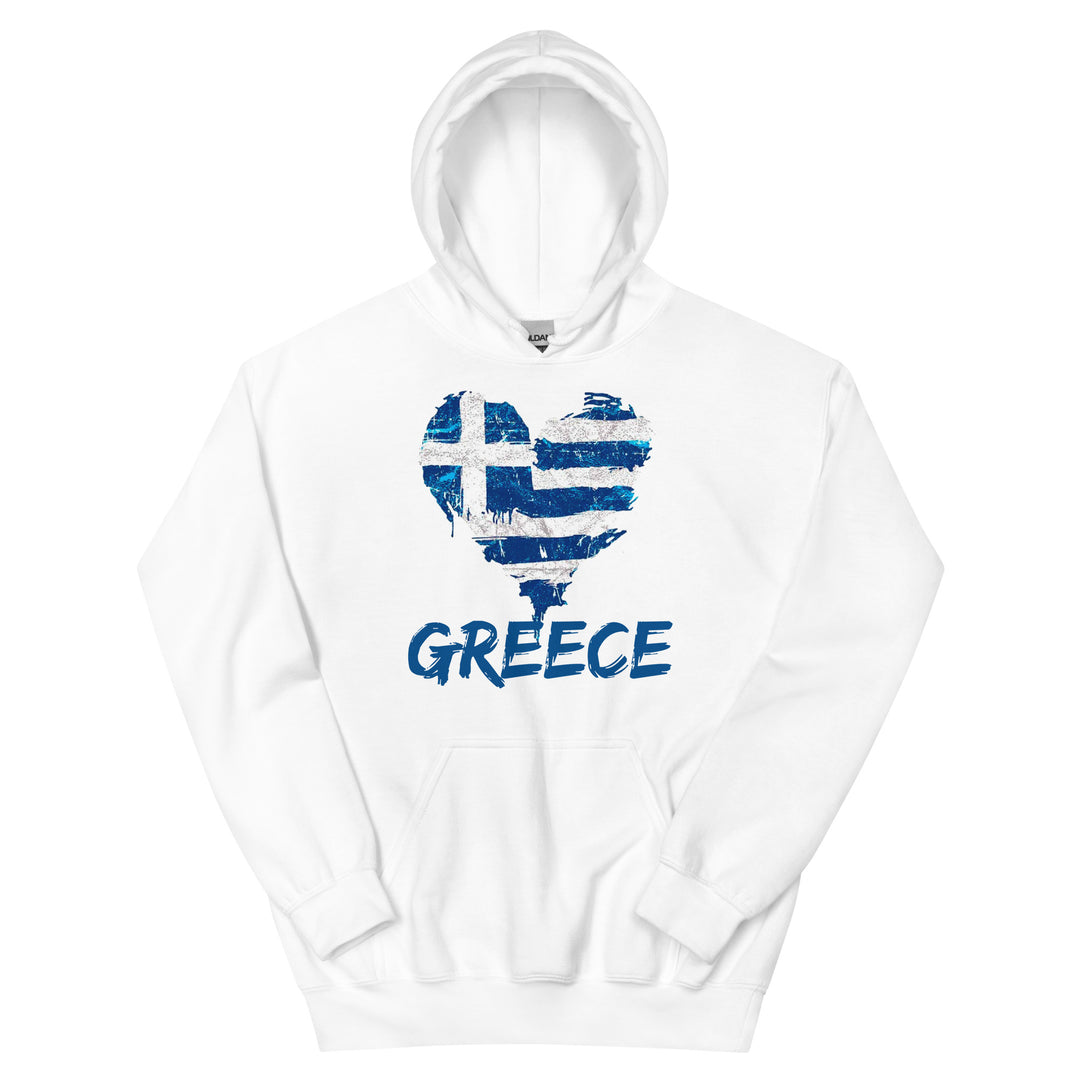 Greek Heart Unisex Hoodie