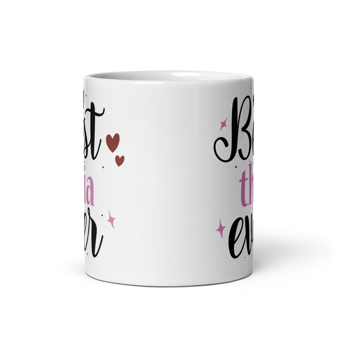 Best Thia Ever White glossy mug