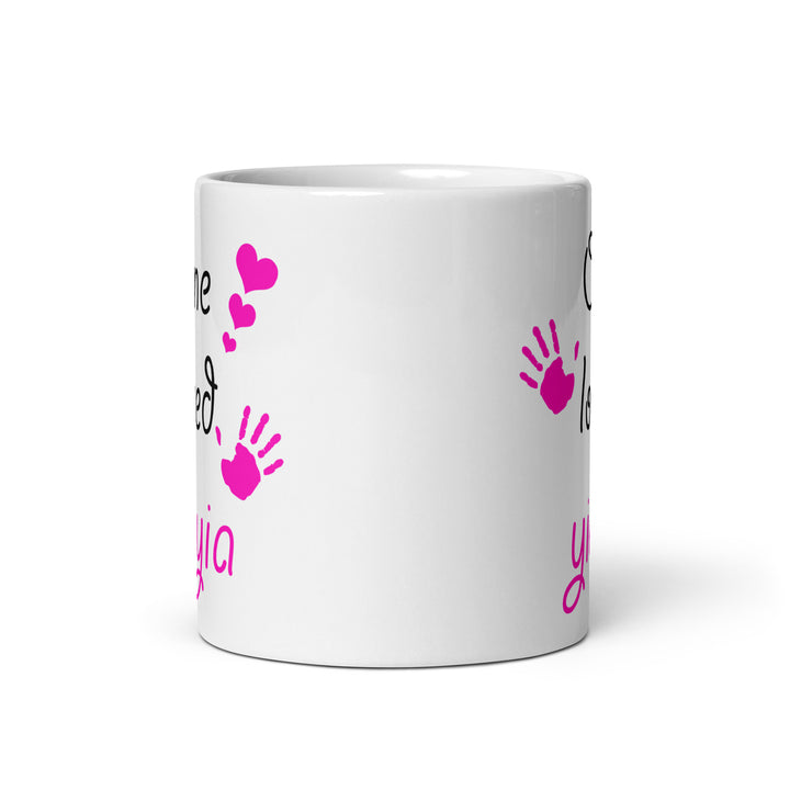 One Loved Yiayia - White glossy mug