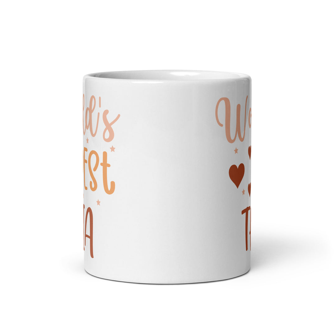 World's Best Thia White glossy mug