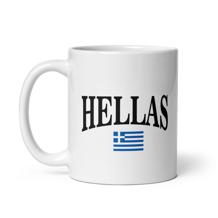 Hellas - White glossy mug