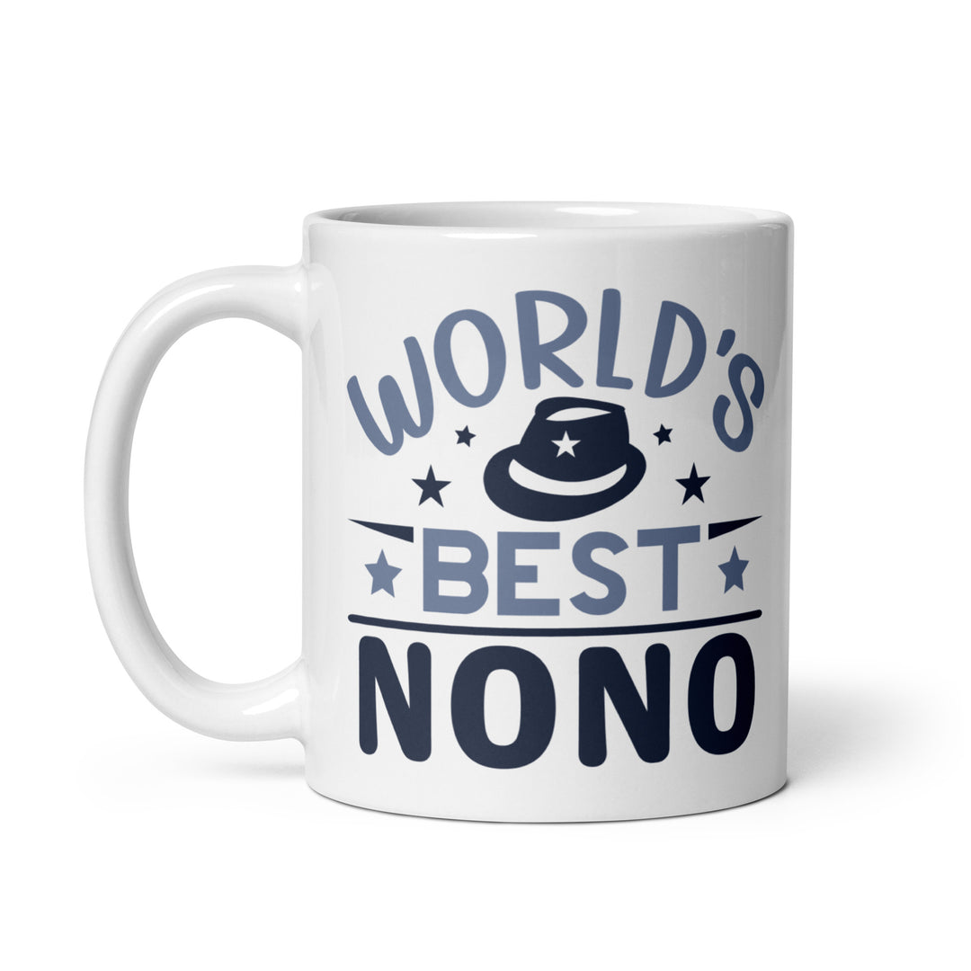 World's Best Nono White glossy mug