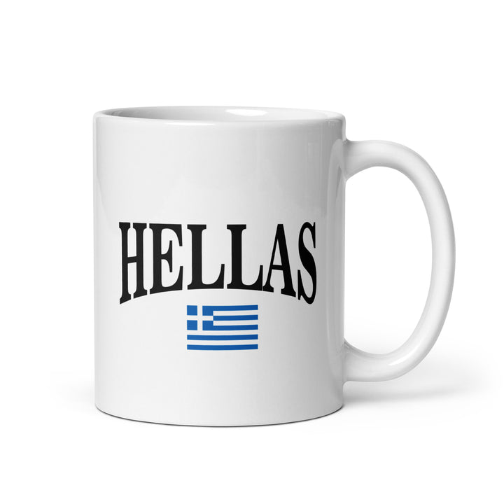 Hellas - White glossy mug