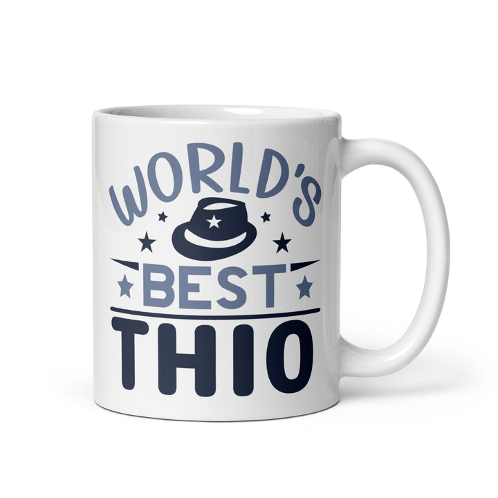 World's Best Thio White glossy mug