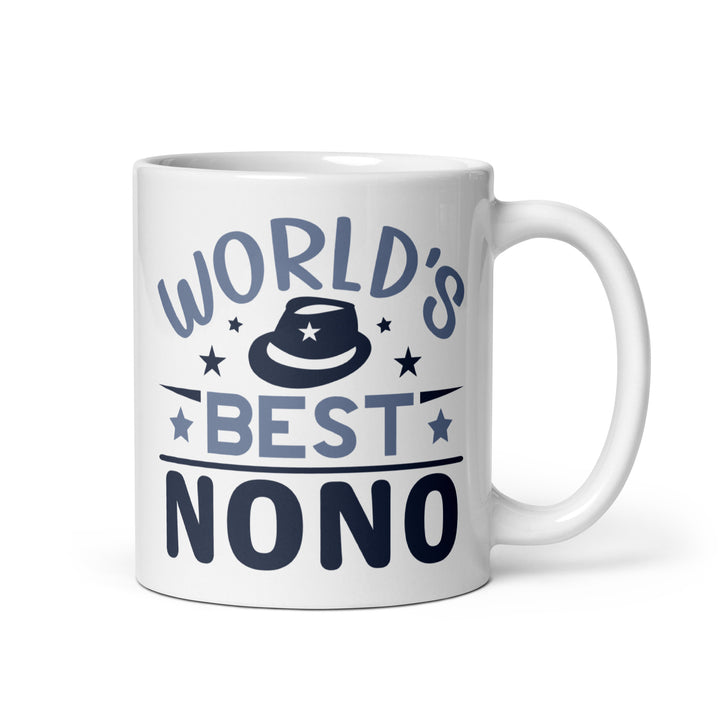 World's Best Nono White glossy mug