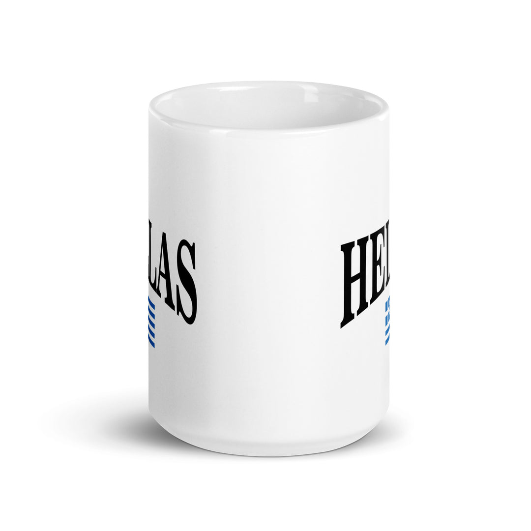 Hellas - White glossy mug