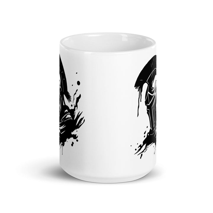 Spartan White glossy mug