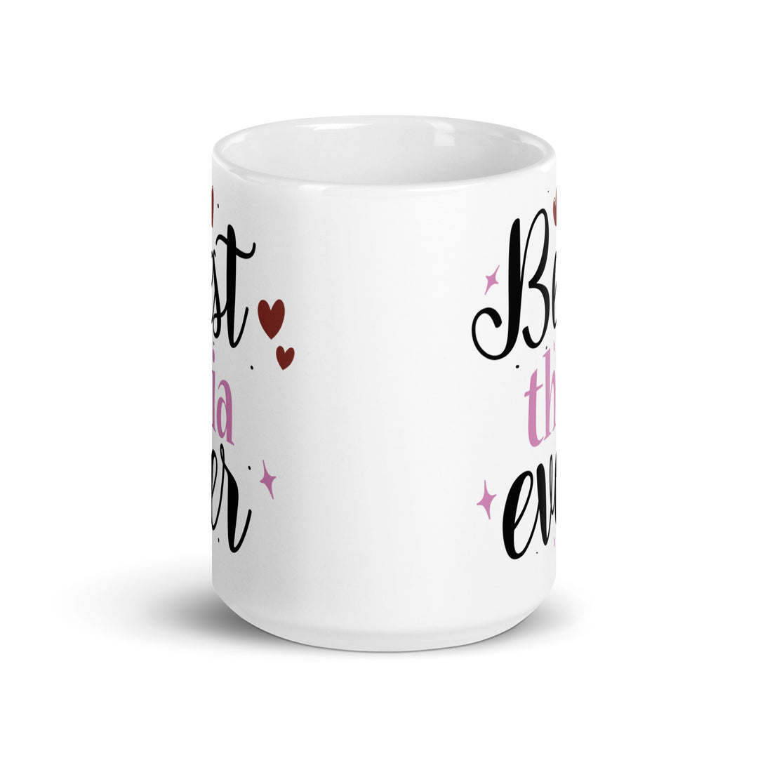 Best Thia Ever White glossy mug