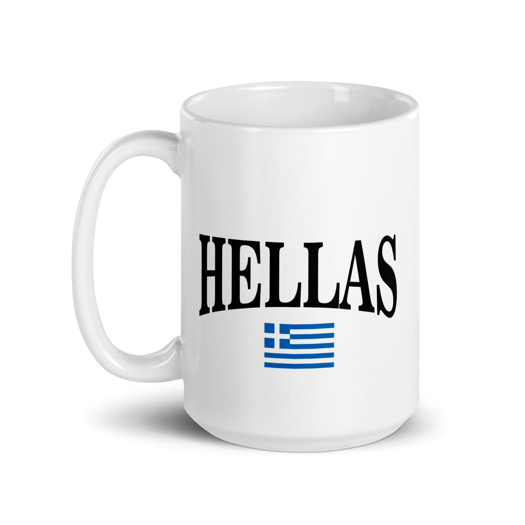 Hellas - White glossy mug