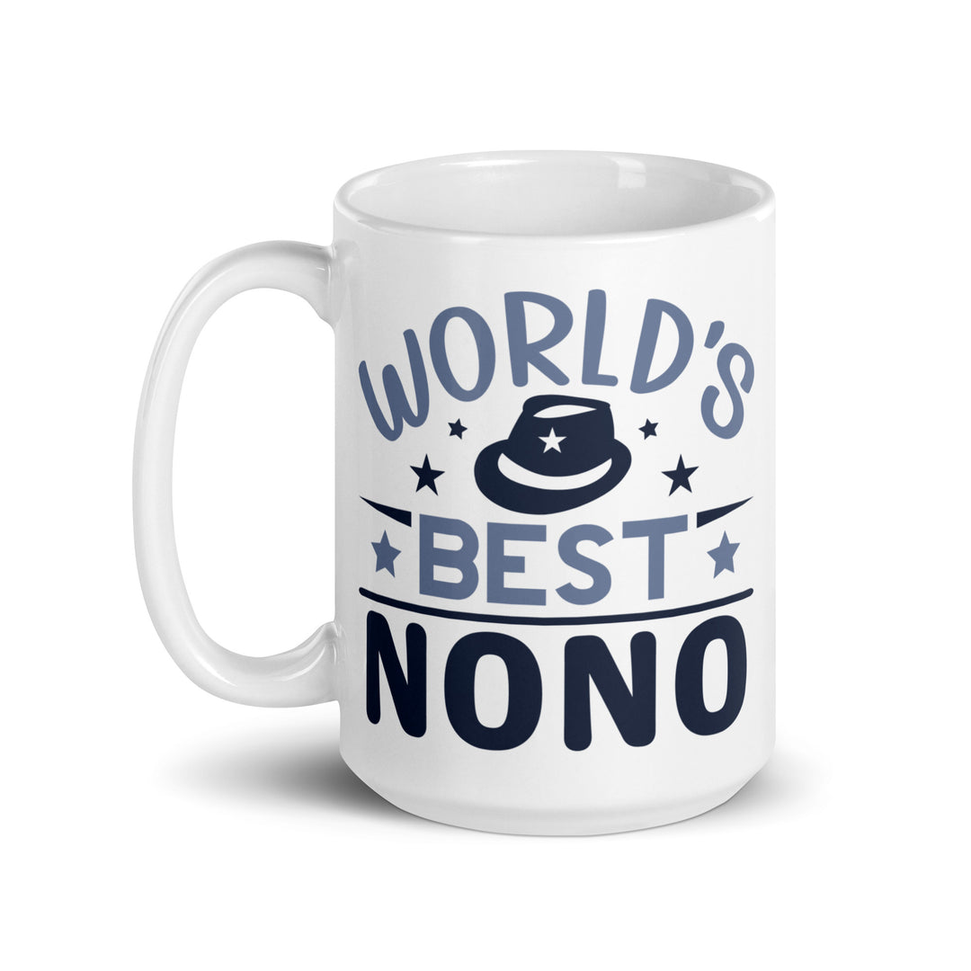 World's Best Nono White glossy mug