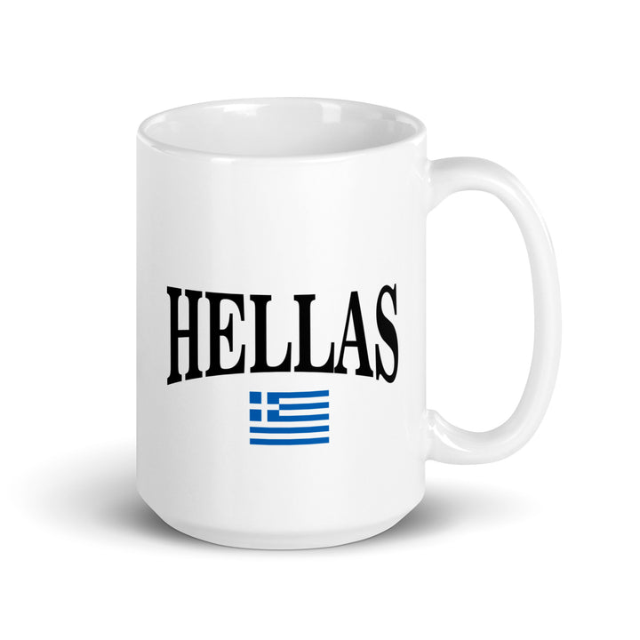 Hellas - White glossy mug