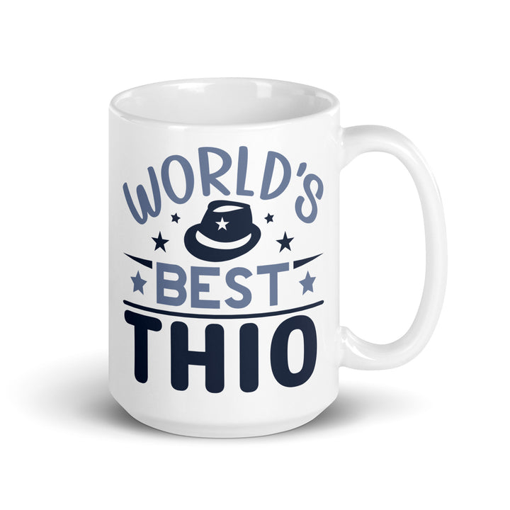 World's Best Thio White glossy mug