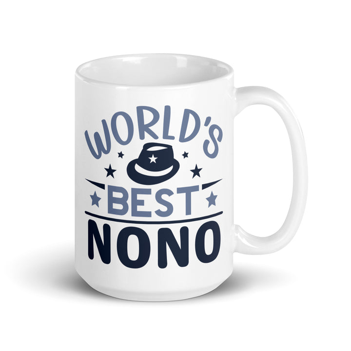 World's Best Nono White glossy mug